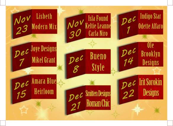 Fine Finds jewelry designer weekends in December